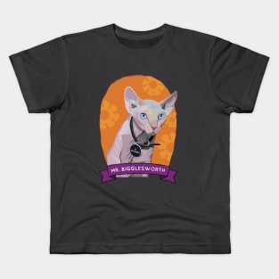 Mr. Bigglesworth Kids T-Shirt